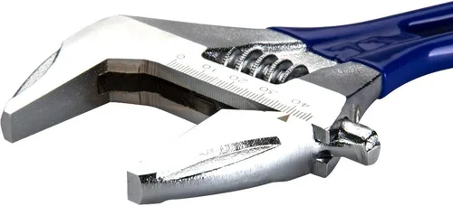 Miniatura 2 de Llave inglesa ajustable de apertura grande con mango corto de 8 pulgadas