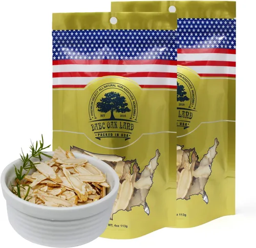 Miniatura 7 de 8 onzas = 8.01 oz/caja de raíz de ginseng cultivada de Wisconsin Americana seleccionada a mano Caja mediana larga y mediana