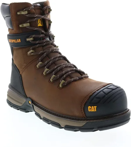Miniatura 4 de Cat erpillar Excavator Superlite 8 pulgadas impermeable Thinsulate aislamiento Nano Toe marrón oscuro 9.5 D (M), Marrón