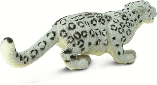 Miniatura 3 de Safari Ltd. Figura de leopardo de nieve, figura detallada de plástico de 5.5 pulgadas, divertido juguete educativo para niños, niñas y niños a