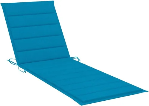 Miniatura 24 de Cojín para tumbona con almohada para la cabeza, cojines de asiento para exteriores para muebles de patio, sillas de descanso, tela (100% poliéster)