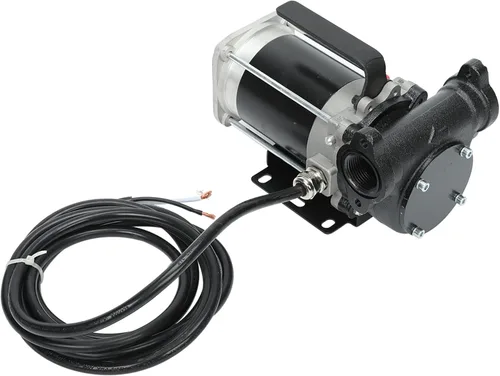 Miniatura 8 de BLACKHORSE-RACING Bomba de transferencia de combustible de 12 VCC, 15 GPM / 57 LPM, autocebante, motor de paletas rotativas con protección térmica