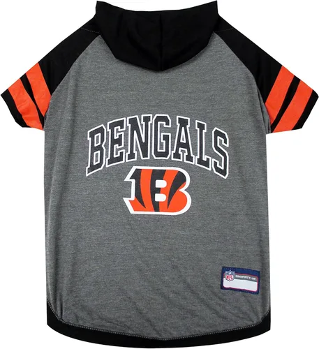 Miniatura 38 de NFL sudadera con capucha tee para perros y gatos. Fútbol perro sudadera con capucha playera disponible en todos los equipos de 32 NFL. cuttest