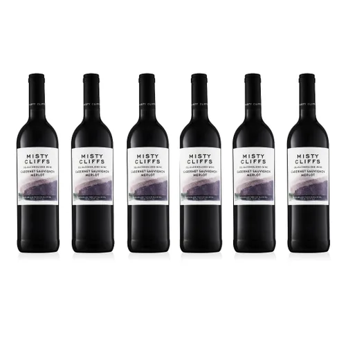 Miniatura 6 de Misty Cliffs Vino premium sin alcohol Cabernet Sauvignon Merlot (1 paquete)