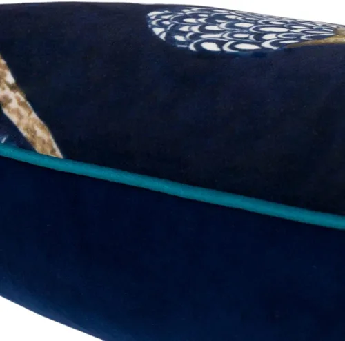 Miniatura 5 de Funda de almohada decorativa de loro verde azulado, diseño floral de pájaros tropicales, funda de almohada suave de lujo bohemia para sofá, cama
