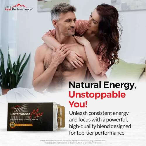 Miniatura 5 de Suplemento maximizador de masculinidad para hombres – Energía, resistencia y resistencia para mejorar el rendimiento con hierba de cabra cachonda