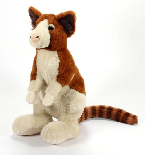 Miniatura 6 de The Petting Zoo Peluche de canguro de árbol, regalos para niños, animales salvajes del zoológico Onez, juguete de peluche de canguro de árbol de 12