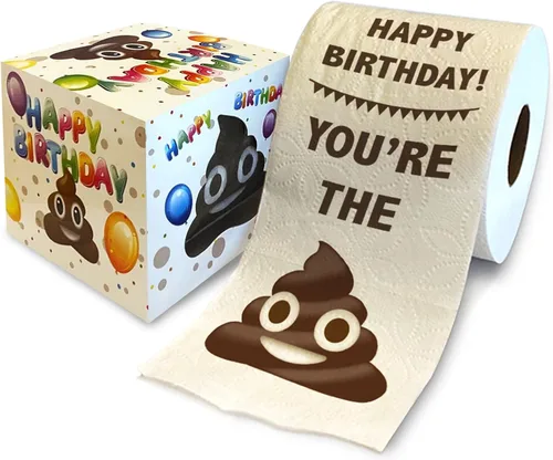 Miniatura 13 de Printed TP Holy You're 9 Birthday - Papel higiénico para regalo de cumpleaños 9, divertido regalo de cumpleaños, broma de papel higiénico, novedad
