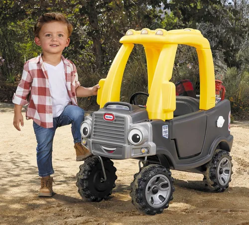 Miniatura 6 de Little Tikes – Camión acogedor para montar en color negro
