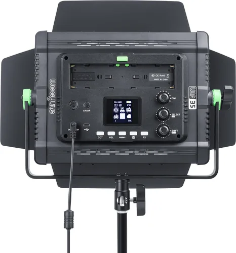 Miniatura 3 de VILTROX Weeylite WP35 Panel LED RGB a todo color, 2800K ~ 6800K bicolor, Ra ≥ 95, iluminación video TLCI≥ 97 LED, control de aplicación de efectos