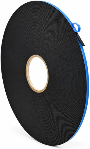 Miniatura 15 de WOD Cinta de montaje de espuma de doble cara, 1/8 pulgadas de grosor x 1/2 pulgada x 75 pies. Resistente a la intemperie para rellenar huecos, Negro