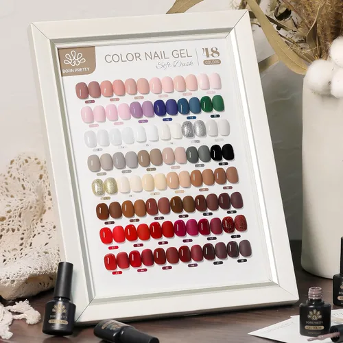 BORN PRETTY Luz de mano U V para uñas de gel, mini lámpara de uñas recargable, secador de uñas LED de secado rápido, portátil e inalámbrico para