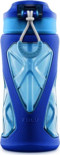 Miniatura 9 de ZULU Torque 2 Pack 16oz Plastic Kids Water Bottle azul (Mojo Blue)