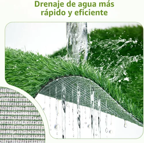 Miniatura 5 de LOOBANI - Almohadillas de césped para que los perros orinen, césped artificial, repuesto de césped artificial para orinal de cachorros