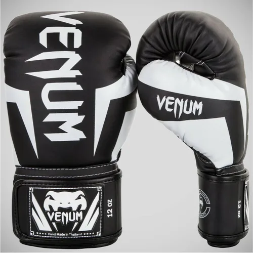Miniatura 18 de Venum Elite - Guantes de boxeo Blanco/Negro