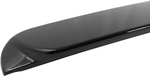 Miniatura 4 de IKON MOTORSPORTS, Alerón de techo prepintado compatible con BMW E46 Sedán 1999-2005, estilo AC pintado #668 negro azabache ABS alerón de ventana
