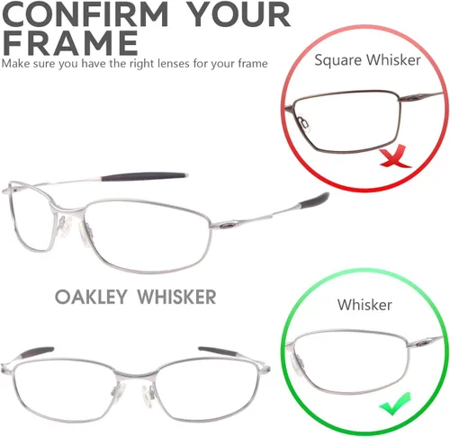 Miniatura 4 de Walleva Replacement Lenses for Oakley Whisker Sunglasses - 10 Options Available