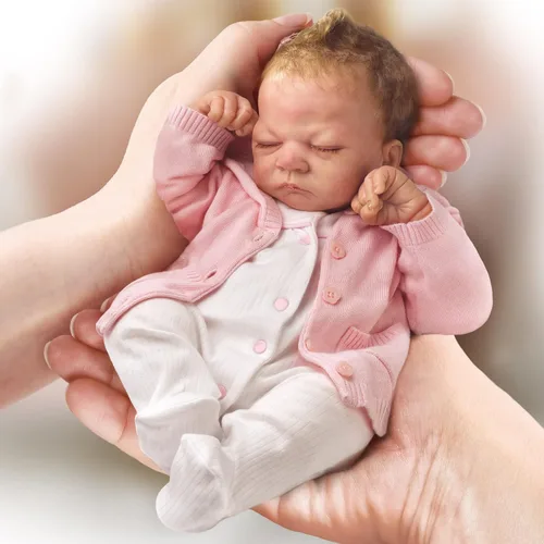 Miniatura 2 de The Ashton – Drake Galleries Emmy Tiny Miracles So Truly Real Realelike Baby Girl Doll realista totalmente posable con piel de vinilo suave al tacto