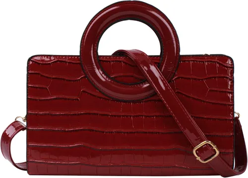Miniatura 111 de ZLMBAGUS - Bolso de mano para mujer, diseño vintage con solapa y asa, de piel sintética, para llevar al hombro