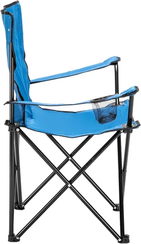 Miniatura 8 de Silla de campamento portátil, silla de campamento pequeña, silla plegable, silla de campamento de playa, silla deportiva con respaldo y soporte