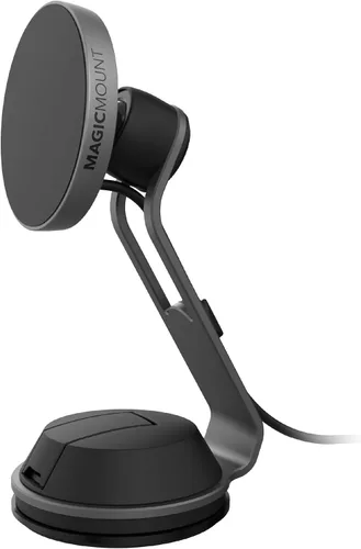 Miniatura 7 de Scosche MPQMD-SP MagicMount Charge Pro Qi2 Cargador de montaje en coche MagSafe de carga inalámbrica rápida, soporte magnético de teléfono celular