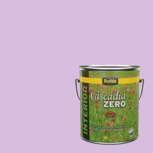 Miniatura 125 de Rodda Paint CASCADIA ZERO - Pintura e imprimación semibrillante para interiores en uno, 1 galón, azul huevo huevo azul