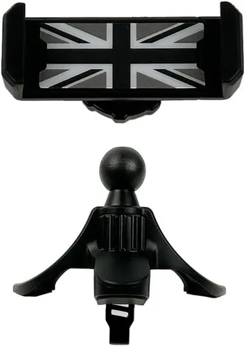 Miniatura 9 de Soporte de teléfono para automóvil, soporte de teléfono Union Jack para ventilación circular de aire para Mini Cooper Serie R soporte manos libres
