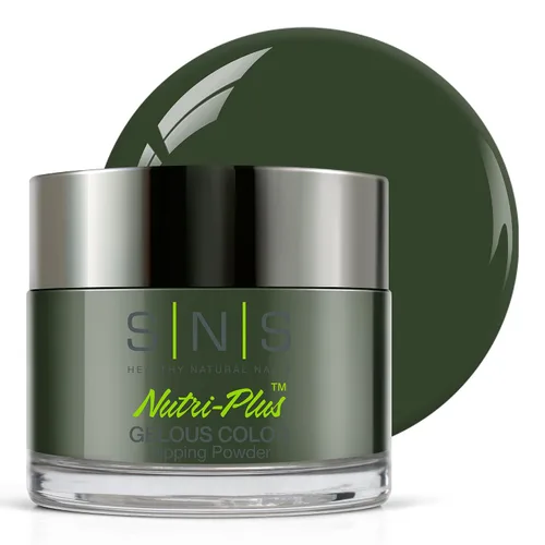 Miniatura 12 de SNS Polvo de inmersión de uñas, polvo de inmersión de color geloso - Acai Bowl (negro) - Color de uñas de larga duración dura 14 días - Bajo olor