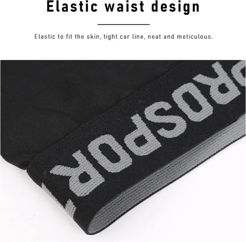 Miniatura 43 de Pantalones de compresión de 3/4 de una pierna para hombre, mallas de baloncesto atléticas para correr, leggings deportivos de capa base capri