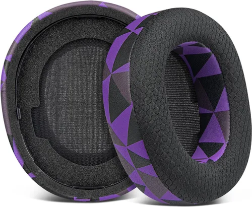 Miniatura 12 de SOULWIT Almohadillas de malla para Steelseries Arctis Nova Pro Wireless (no para auriculares Nova Pro Wired)/Arctis Nova Elite, almohadillas