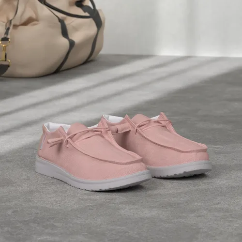 Miniatura 2 de Betrue Zapatos náuticos ligeros para mujer, mocasines informales, zapatos de cubierta sin cordones, tenis de lona transpirables