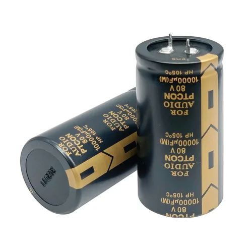 Miniatura 11 de 2 piezas 50 V 10000 uF Capacitor electrolítico Snap-in 30x50 mm (1,18x1,96 pulg) Filtro de amplificador de potencia Capacitor electrolítico de audio