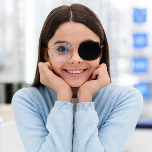 Miniatura 7 de 2 parches oculares para adultos y niños, parche médico suave para tratar ojos perezosos, ambliopía, estrabismo después de cirugía para ojos