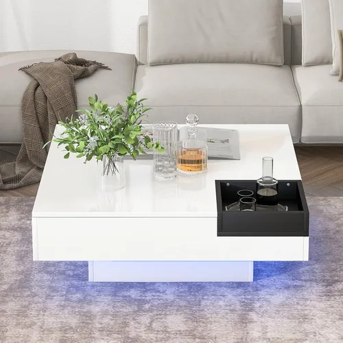 Miniatura 2 de coffetable0223111003 - Mesa auxiliar, color blanco