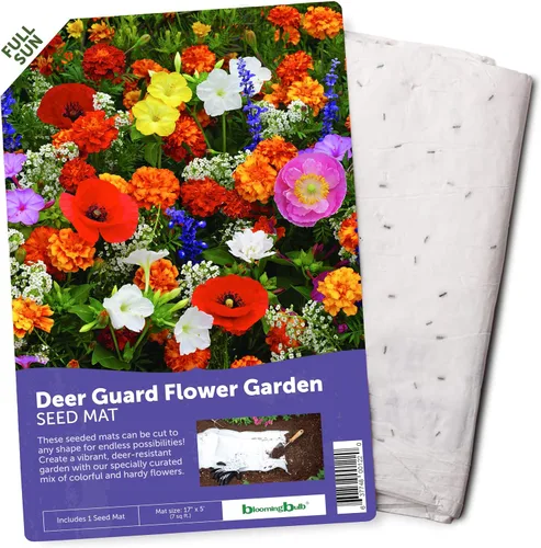Miniatura 15 de BloomingBulb Alfombrilla para semillas, fácil de plantar y cultivar semillas de jardín, crea un jardín de flores fragantes y vibrantes, macizos