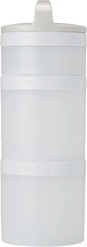 Miniatura 11 de Whiskware - Dinosaurios - Recipientes apilables para aperitivos para niños y niños pequeños, 3 vasos apilables para la escuela y los viajes