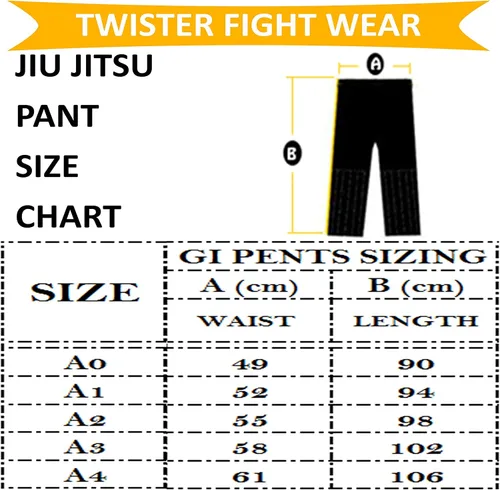 Miniatura 2 de TWISTER FIGHT WEAR BJJ Pants Jiu Jitsu Gi Pants