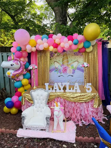 Miniatura 3 de Telón de fondo personalizado de 5 x 3 pies, material de poliéster, fondo personalizado para fotografía, cumpleaños, niños, adultos, fiesta, estudio