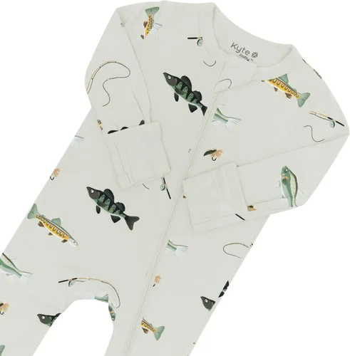 Miniatura 29 de KYTE BABY Pies unisex con cierre de cremallera, rayón hecho de bambú, 0-24 meses