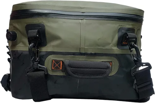 Miniatura 3 de Bolsa seca para equipaje totalmente impermeable, hermética, sumergible, resistente, resistente, con cremallera, para llevar como bolsa de lona