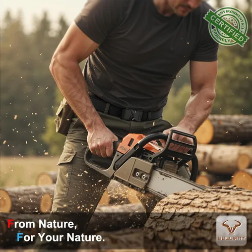 Miniatura 7 de BULLIANT Cinturón para hombre, paquete de 2, cinturón elástico táctico ajustable para aparejador militar, trabajo resistente, 1.5 pulgadas, corte