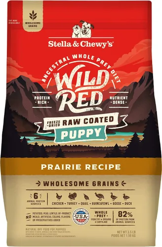 Miniatura 10 de Stella & Chewy's Wild Red - Alimento seco para perros con recubrimiento crudo, con alto contenido de proteínas y sin legumbres, receta de pradera