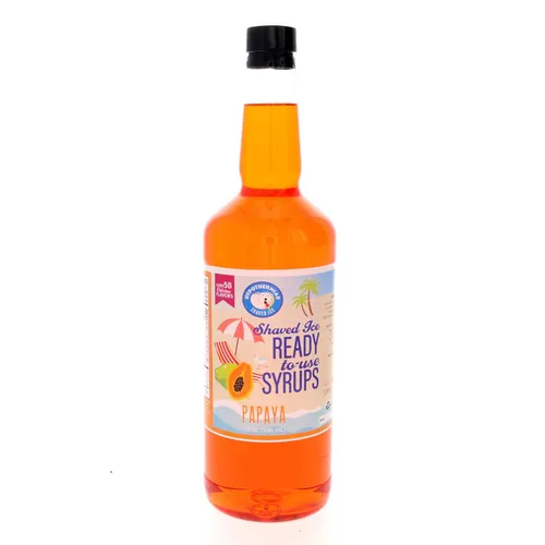Miniatura 88 de Hypothermias Wild Cherry - Jarabe de sabores de cono de nieve hawaiano listo para usar (128 onzas líquidas), hielo afeitado, 100% azúcar de caña pura