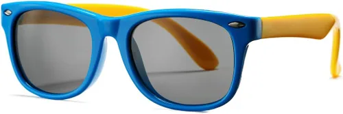 Miniatura 14 de Lentes de sol polarizados de goma elastómero termoplástico (TPEE) flexible, para niñas y niños de 3 a 9 años