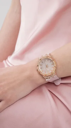 Miniatura 8 de GUESS Ladies Sport Crystal Octagonal 39mm Watch
