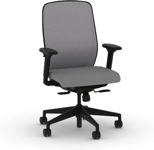 Miniatura 12 de HON Nucleus - Silla de trabajo con control avanzado de inclinación sincronizada, silla de oficina con soporte lumbar, brazos ajustables en altura