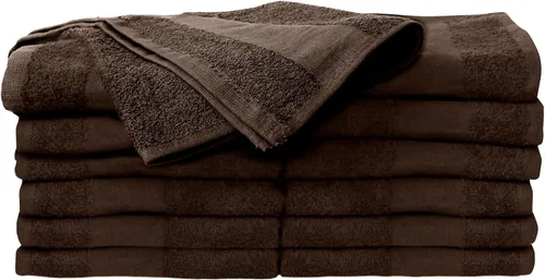 Miniatura 15 de ForPro Professional Collection Toallas prémium Bleach Tough para salón, color negro, 100% algodón, a prueba de blanqueador, resistentes a