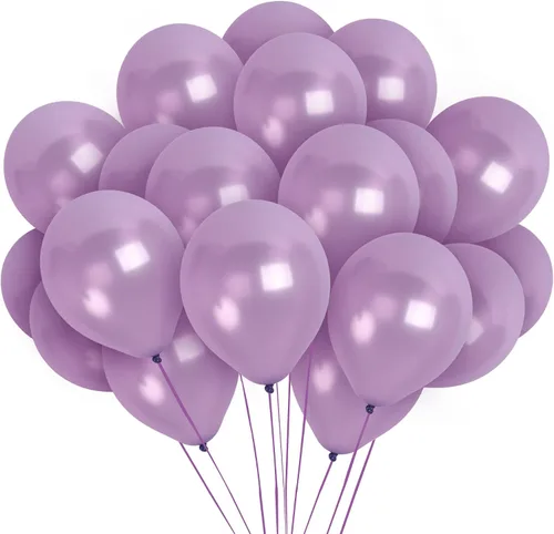 Miniatura 12 de Treasures - Globos metálicos de un solo color Amarillo claro