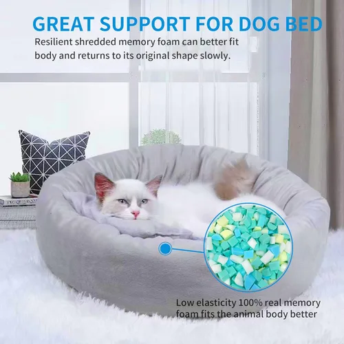 Miniatura 8 de Relleno de espuma viscoelástica triturada de 10 libras para relleno de puf, cojín de silla de almohada, cama de perro, repuesto para manualidades