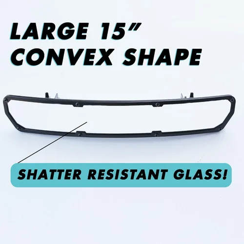 Miniatura 5 de Chupacabra Offroad DELUXE - Espejo utilitario de visión trasera lateral a lado – 1.75 pulgadas RZR 800 900 1000 Turbo – Espejo retrovisor convexo